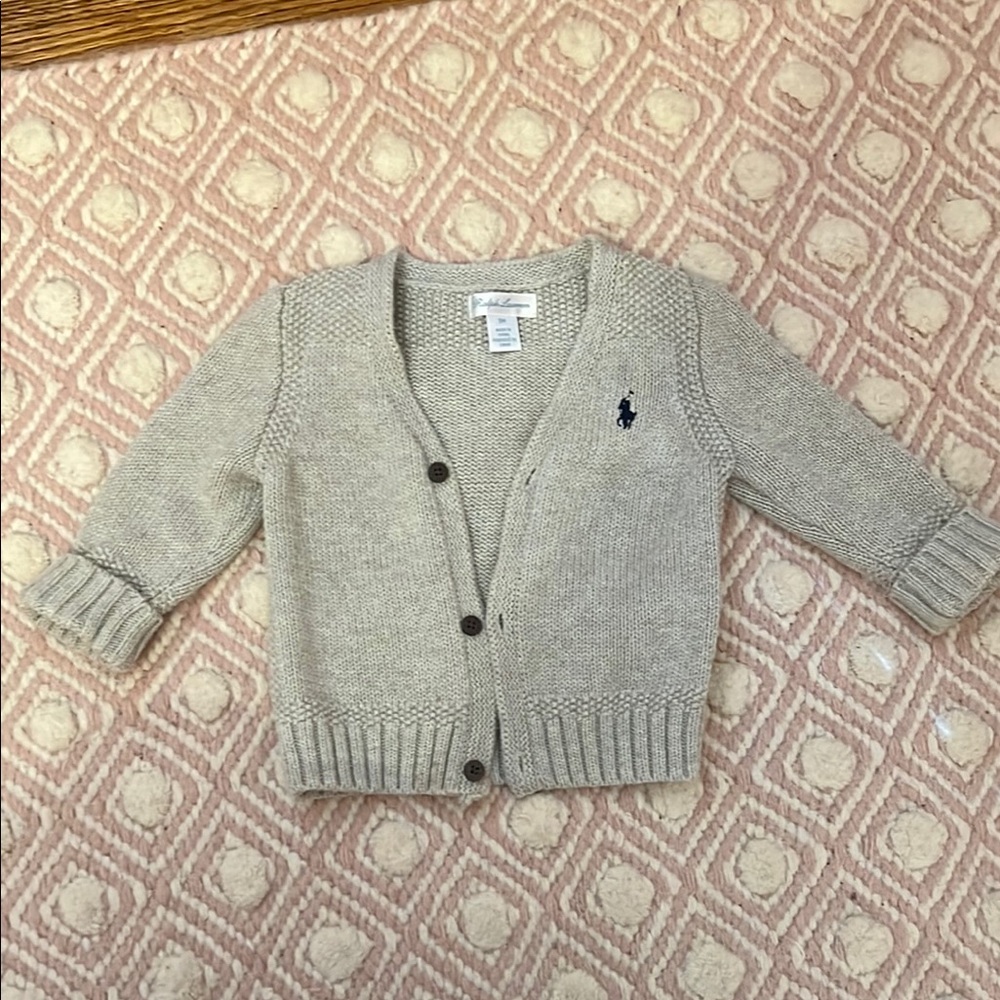 Ralph Lauren Knit Cardigan for Baby